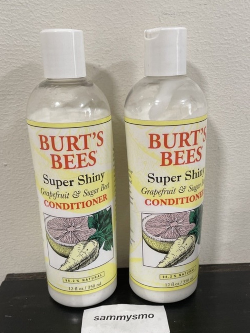 Burt's Bees Super Shiny Conditioner Grapefruit and Sugar Beet, x2 READ DESCRIPTI